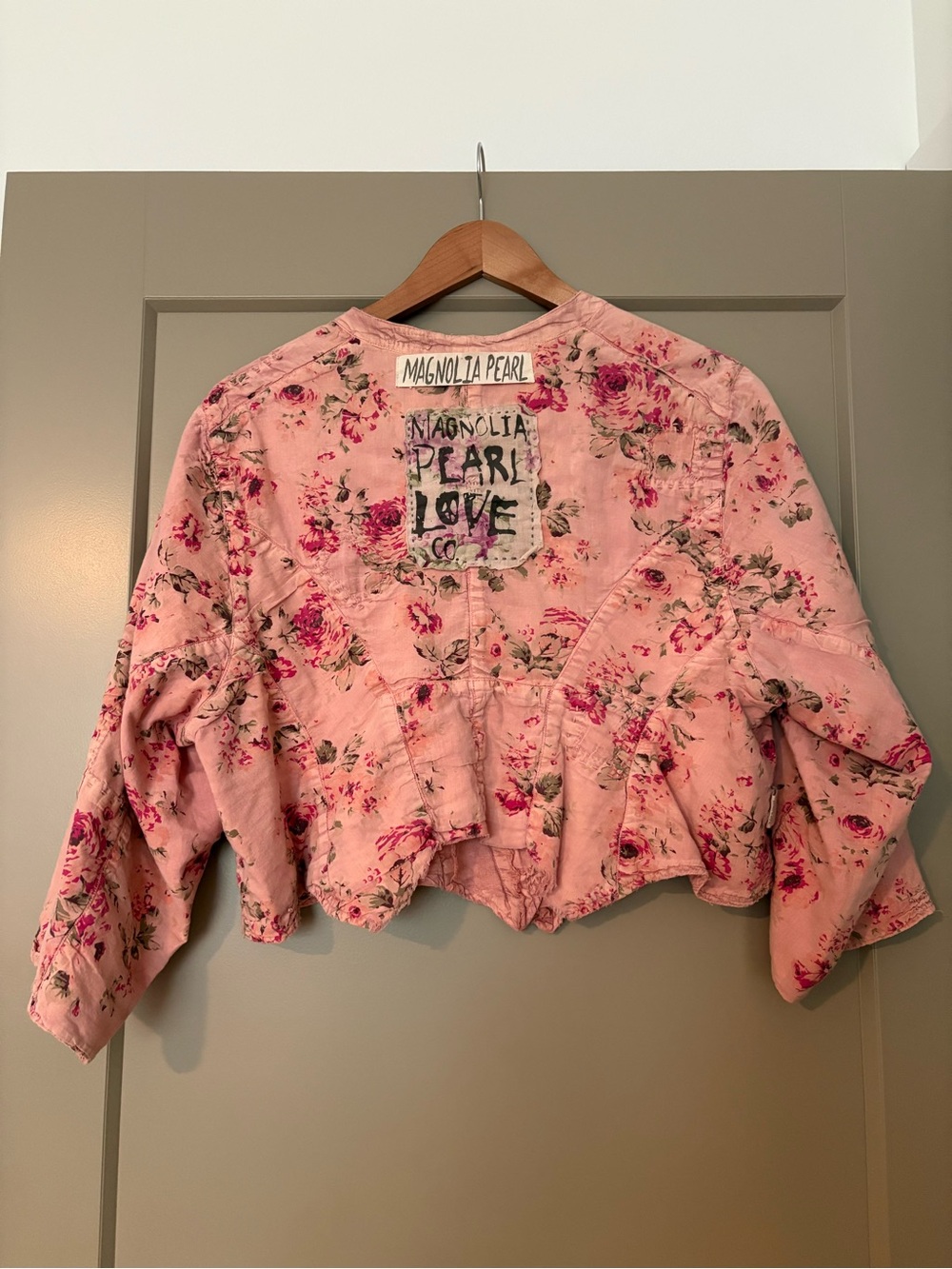 Magnolia Pearl cropped jacket reversible - Picture 3 of 7